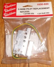 Robertshaw 1830-620, 3-wire Pilot Replacement, Carrier, BDP, New