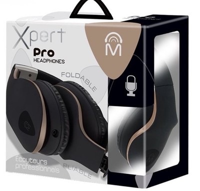 NEW IN BOX CJ Tech Mental Beats Xpert Pro - headphones with mic