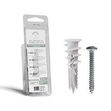 Reinforced Nylon 66 Drywall Repair Anchors 90lb, Small Wall Hanging Kit for ...