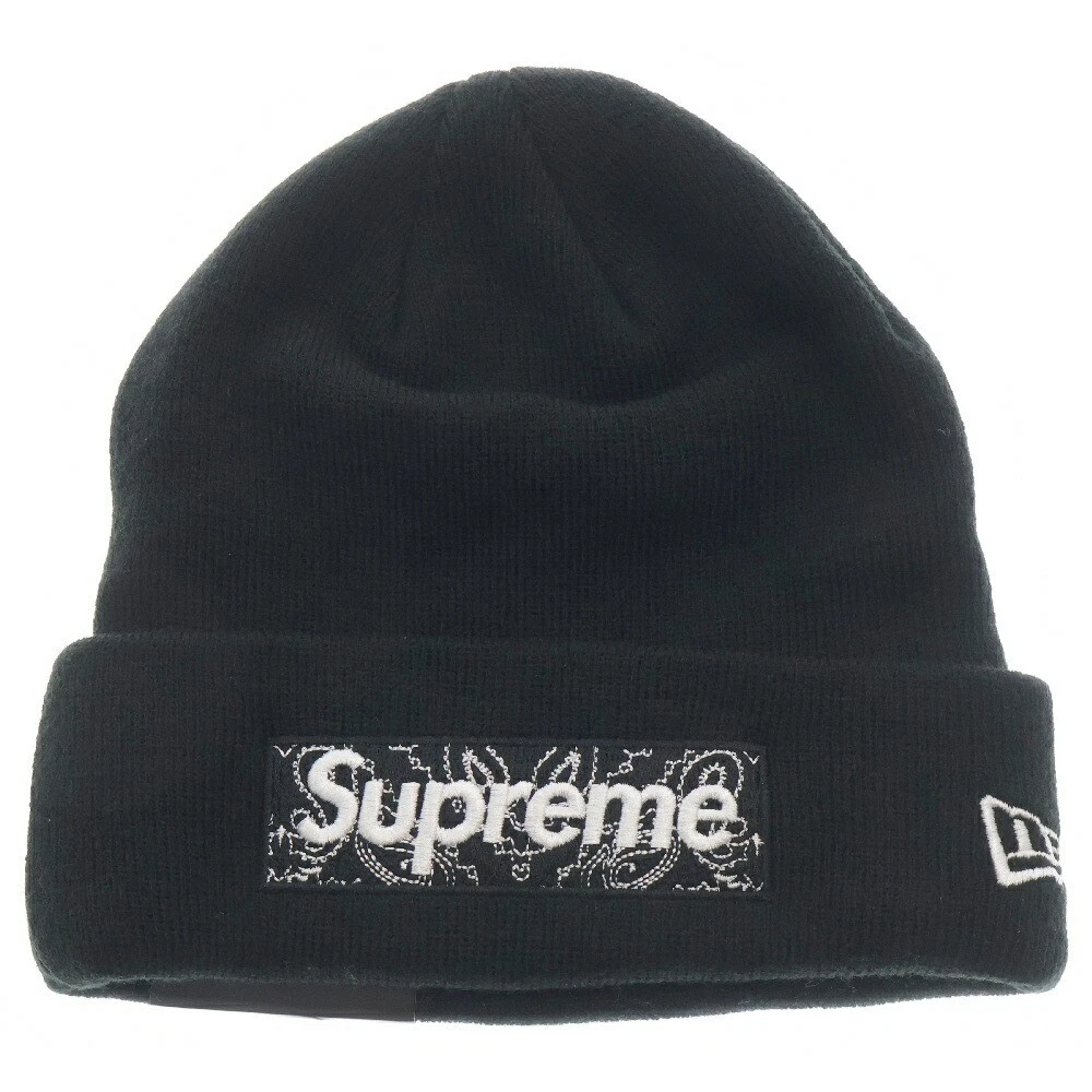 Casquette bonnet Supreme 19Awera Bandana Box logo AC678