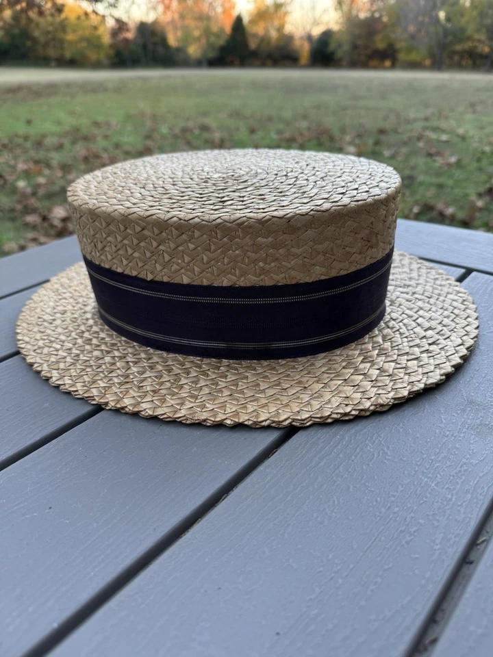 Sombrero de navegante vintage J.C. Penney “Solar Straws” - sin talla enumerada Foto 2 de 3