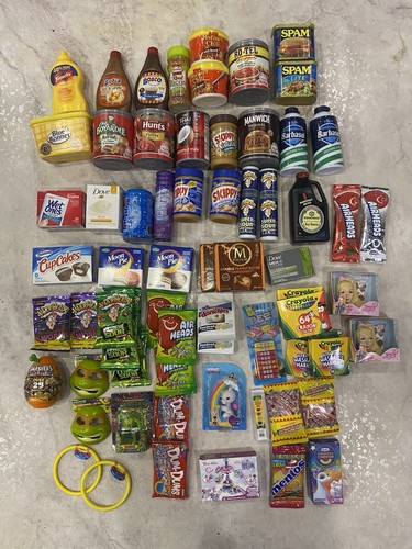 Mini Brand Mixed Large Lot Of 75+ Food & Non-Food Toy Brands