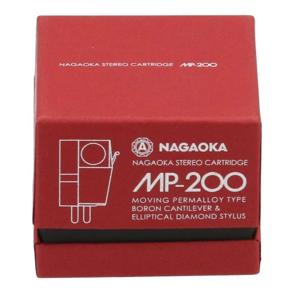 Nagaoka MP-200 Cartucho Estéreo Balance Modelo Repuesto Stylus Aguja JNP200 Foto 3 de 3