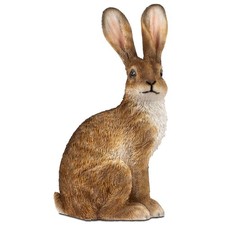 Hase sitzend 28cm handbemalt Dekofigur Gartenfigur Tier formano 732620 Osterhase