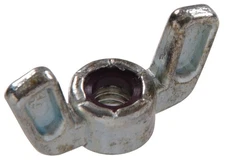 The Hillman Group 43543 1/4-28 -Inch Nylon Insert Wing Nut Zinc 8-Pack