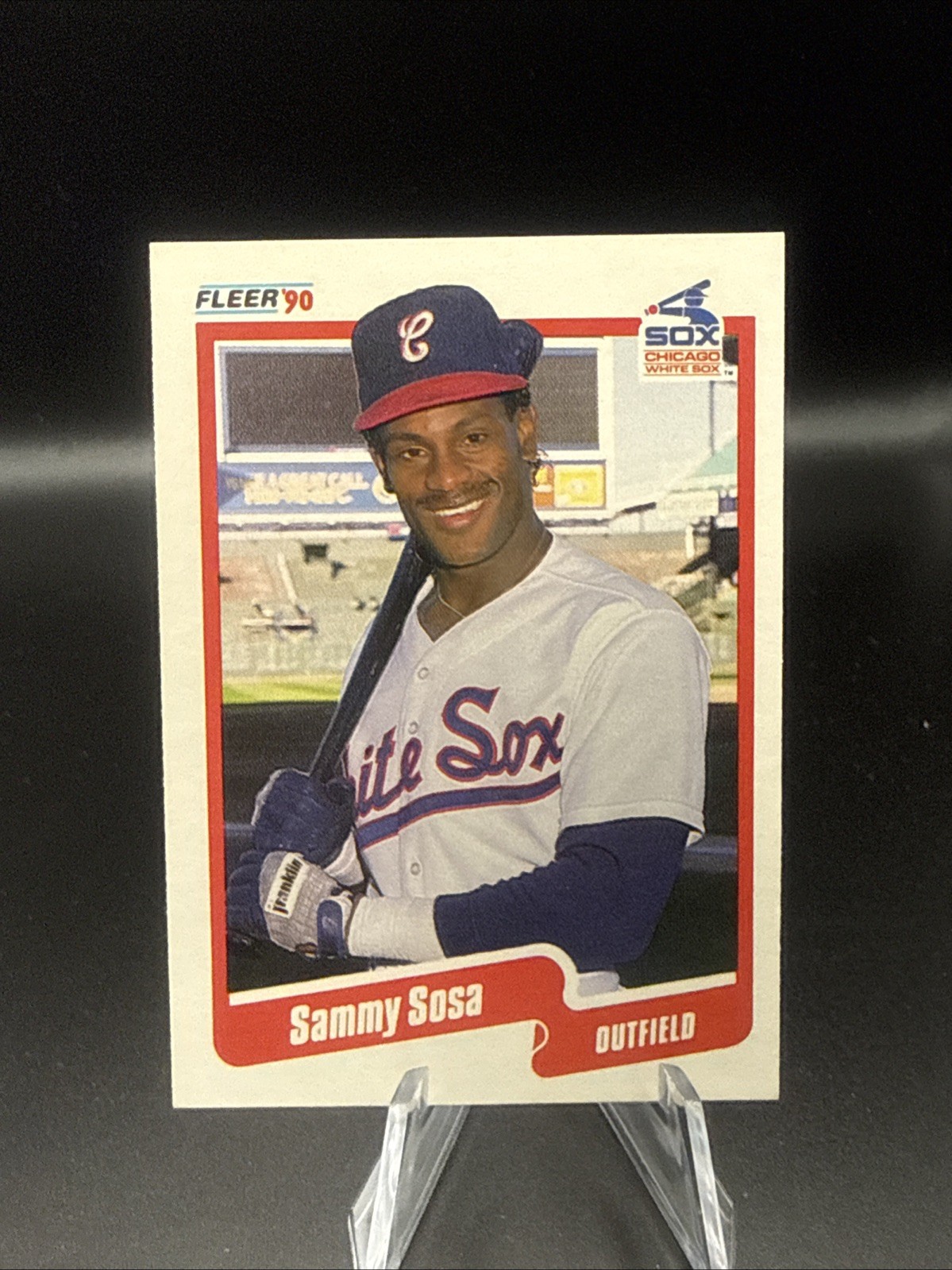 1990 Fleer - Sammy Sosa #548 (RC)