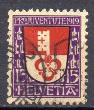 Schweiz 151 ex Pro Juventute 1919, gestempelt