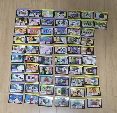 Almost Complete Set Of Dragon Ball Z Carddass Cards From 1990 To 1991, Sets 6