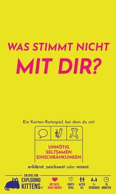 Kartenspiel Was stimmt nicht mit dir? (Exploding Kittens Inc.) NEU/OVP