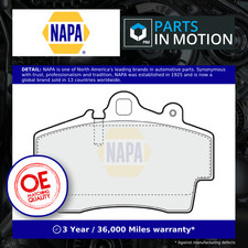 Brake Pads Set fits PORSCHE CAYMAN 987 2.7 Front 06 to 09 M97.20 NAPA Quality