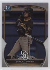 2023 Bowman Draft Chrome Refractor Samuel Zavala #BDC-83 0nr3