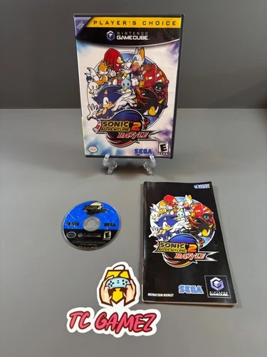 Sonic Adventure 2 Battle Nintendo GameCube CIB Complete
