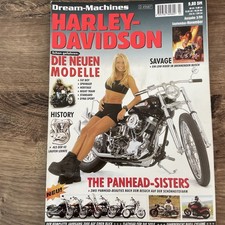 Harley Davidson DREAM MACHINES 3/1999 ua Panhead Sisters,Flathead,HD V2 History