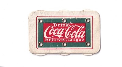 Rare Vintage 1910s Coca-Cola Baseball Perpetual Counter Multi-Color USA