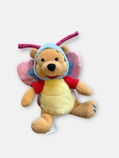 Disney Store Winnie the Pooh Butterfly Easter 2000 Beanie Plush 8"