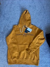 Image of Tommy Hilfiger Hoodie Crest Gold