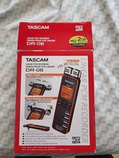  TASCAM DR-08 Digital Recorder Linear PCM/MP3 Recorder Opened Box New 