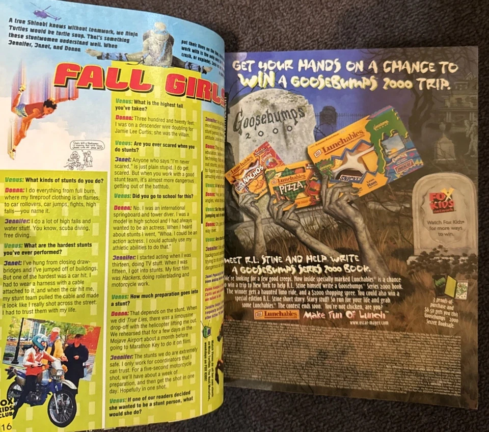 Fox Kids Magazine Silver Surfer Power Rangers Summer 1998 Issue 31 Vintage Book - Image 2 of 4