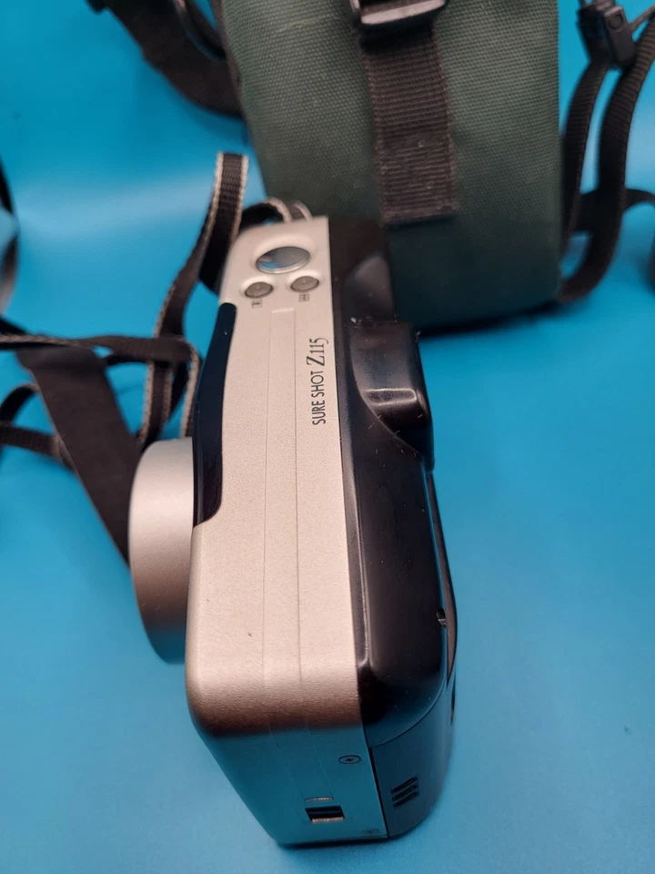 Canon Sure Shot Z115 Point & Shoot 35mm Film Camera Tested w Bag  - Works - Image 2 of 4