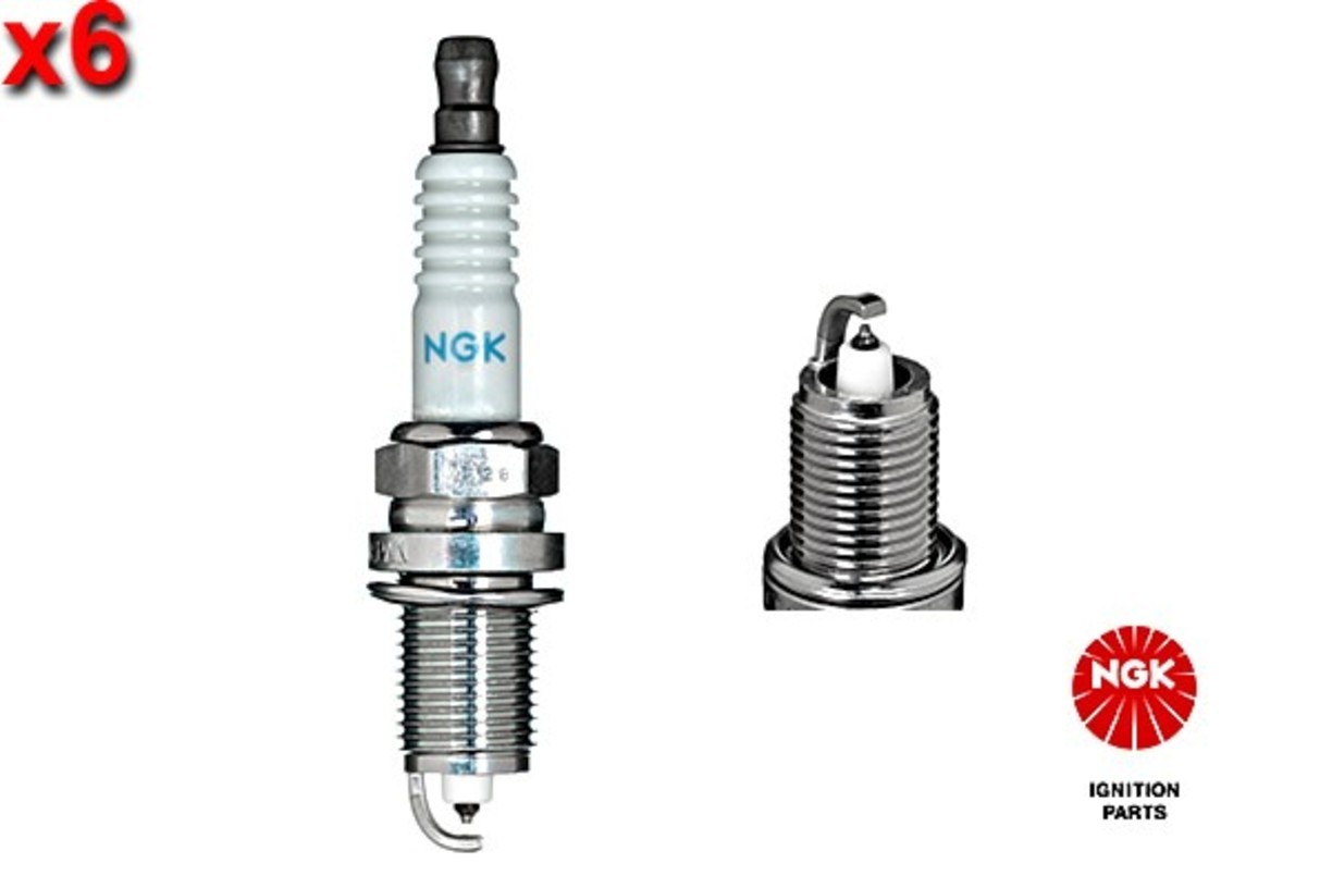 NGK 6x Spark Plug For MAZDA 626 V Hatchback Xedos 9 95-02 KJ11-18-110