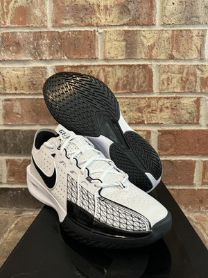 New 10 Nike Air Zoom GT Cut 3 TB Basketball Shoes White Black New 10 Nike Air Zoom GT Cut 3 TB Basketball Shoes White Black