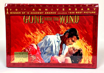 Gone with the Wind DVD 5-Disc Set 70th Anniversary Limited Collector's Edition