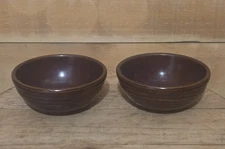 2 Marcrest Daisy Dot Cereal Bowls. 5¾"W x 2½"H. One Bowl has a Large Flake.