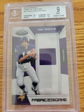 2010 Certified - Fabric of the Game Fran Tarkenton #57 /250 (MEM)