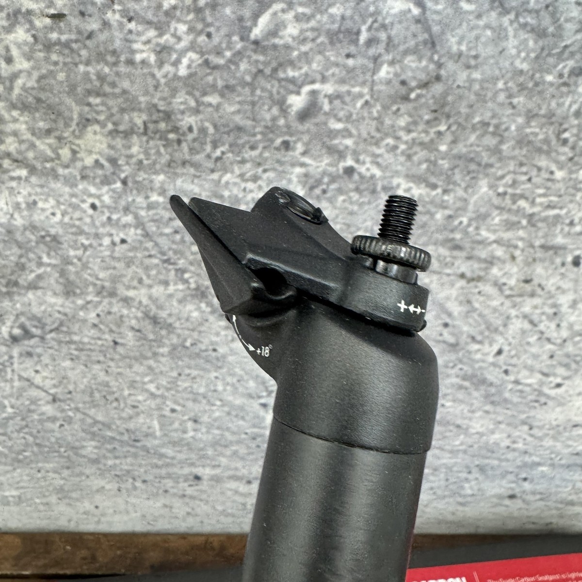Salsa Guide Carbon Seatpost 30.9mm X 400mm Black 18mm Offset MTB 