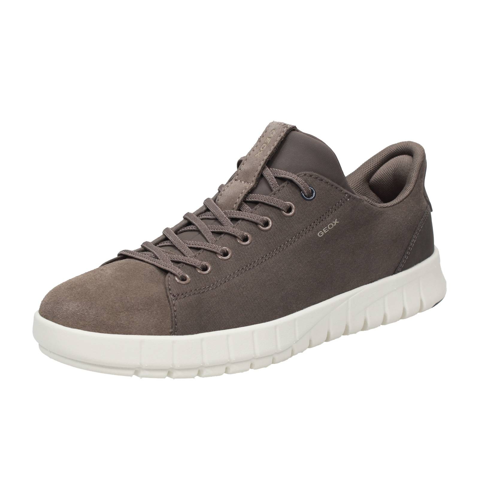 Geox Flextride Plus - Atmungsaktive Sneaker aus grauem Wildleder - Gre 43 277 cm 17590₽