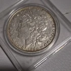 1884 Morgan Silver Dollar $1 Coin Circulated Business Strike 0.9 Fineness
