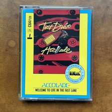   Test Drive (1987) / Commodore 64 C64 Tape /...