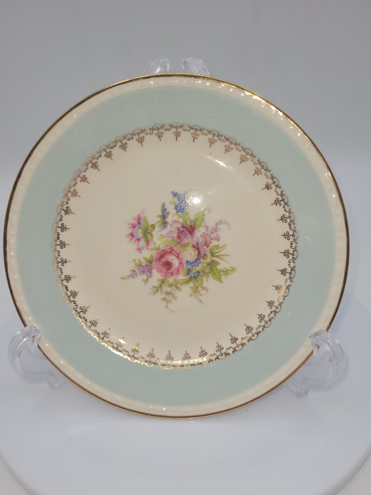 Vintage Homer Laughlin Eggshell Georgian Blue 6