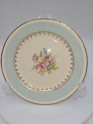 Vintage Homer Laughlin Eggshell Georgian Blue 6'' Salad Plate