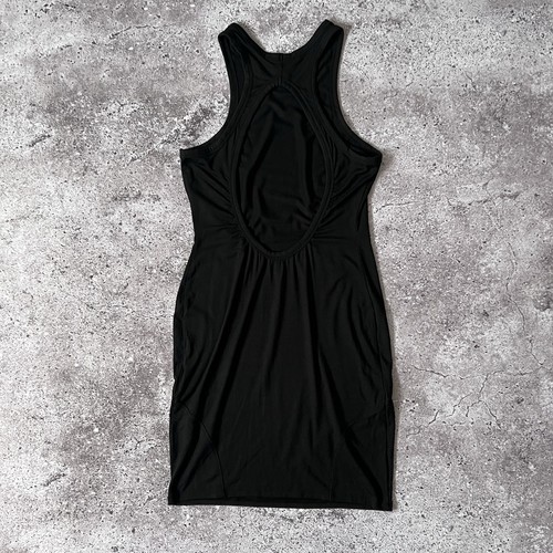 Mini Abito T by Alexander Wang Nero Ritaglio Racerback Taglia S - Foto 6 di 8