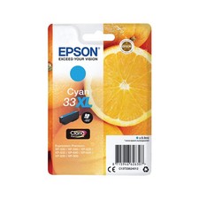 Epson 33XL Genuine Ink Cartridge - Cyan