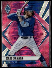 2021 Panini Chronicles #20 Kris Bryant Phoenix Pink Pulsar