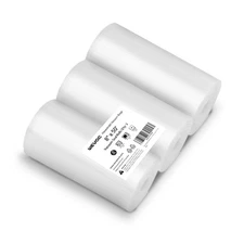 [2024 New] 8" x 50' 3 Rolls, Vacuum Sealer Rolls Bags for Food, Great for Foo...