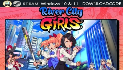 NEU PC Computer Spiel River City Girls für Windows 10 11 STEAM Download Code Key