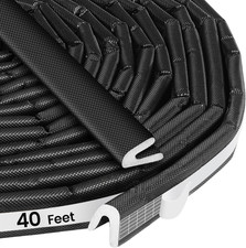 40Ft V-Shaped Weather Stripping Door Seal Foam Door Seal Strip Replacement