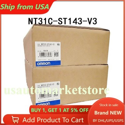 Omron NEW New boxed INTERACTIVE DISPLAY NT31C-ST143-V3 PLC Module Fast Shipping