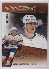 2023-24 SP Game Used Authentic Rookies Bronze 4/265 Mackie Samoskevich #276 5ya