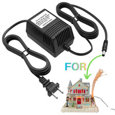12V AC / AC Adapter For Avon Holiday Splendor Lighted Fiber Optic House Snowman
