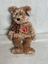 Ty Beanie Babies Signature Bear Brown 2002 Stuffed Animal Toy New With Tag NWT