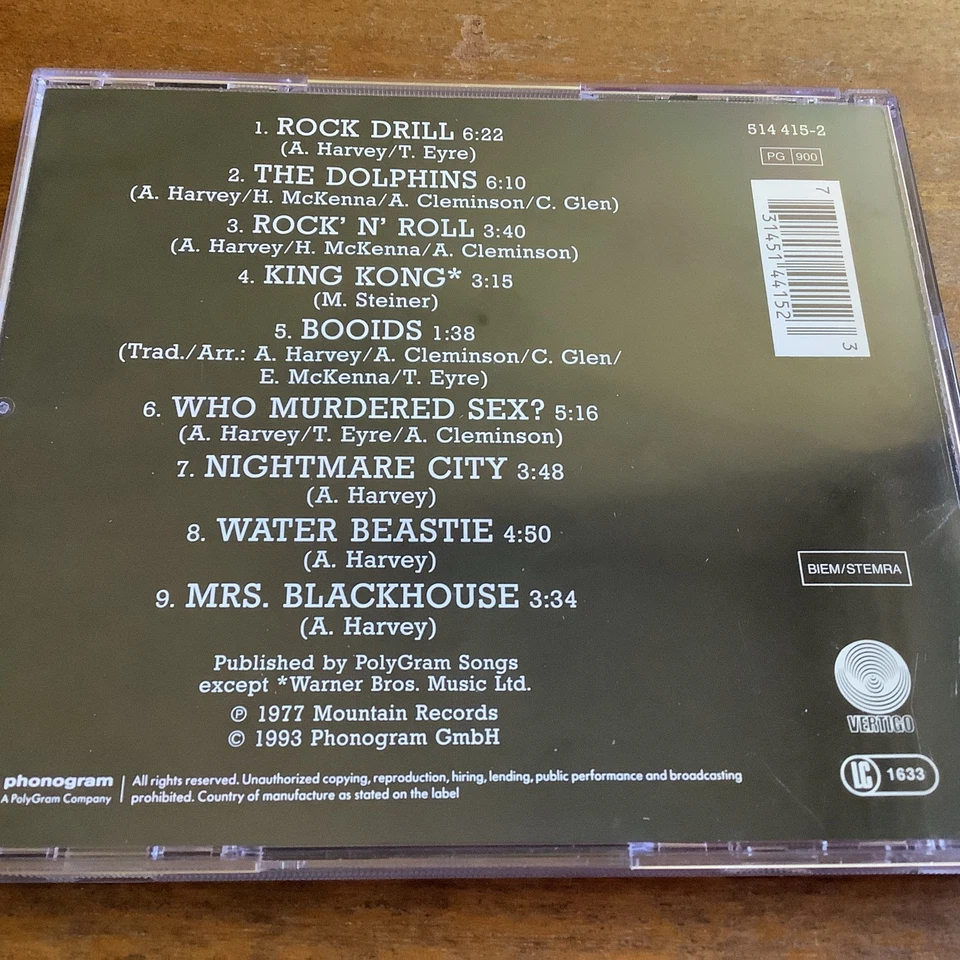 THE SENSATIONAL ALEX HARVEY BAND ROCK DRILL NEW NOT FACTORY SEALED.H1 Foto 2 de 2