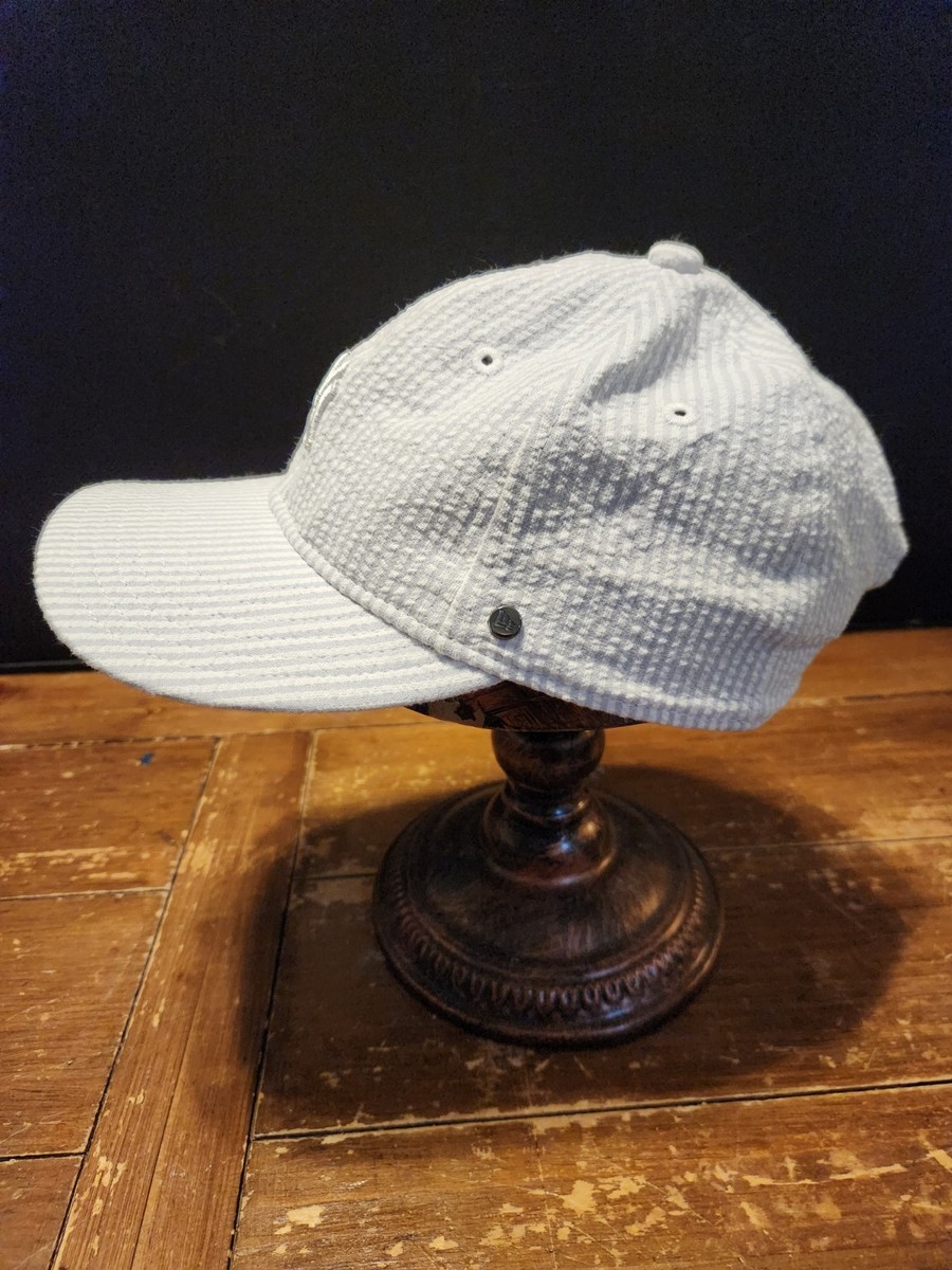 New York Yankees X Kith Seersucker Striped Light Blue New Era