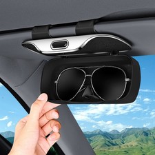 Car Mounted Glasses Storage Holder Universal Auto Eyeglasses Organizer Box Fits