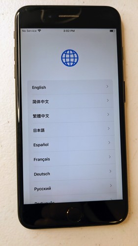 Apple iPhone 7 Plus A1661 Black Charges Powes On Parts Only - Picture 3 of 3