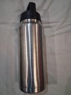 YETI 36 Ounce Tumbler Stainless Steel w/ BLACK LID