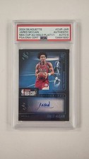 2024 PANINI SILO NBA CUP PLAT JARED MCCAIN RC 1/1 PSA AUTHENTIC DNA AUTO 8